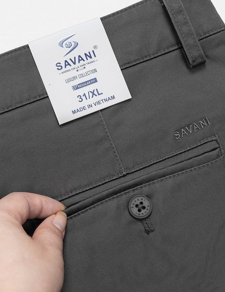 Quần khaki nam cạp thường