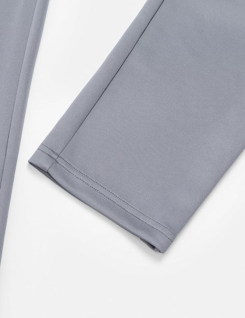 Quần nỉ nam ống suông kẹp mác dệt cửa túi