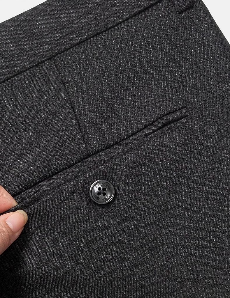 Áo vest nam một khuy cổ ve ngang (Tặng 1 quần vest cùng bộ + 1 áo sơ mi nam)