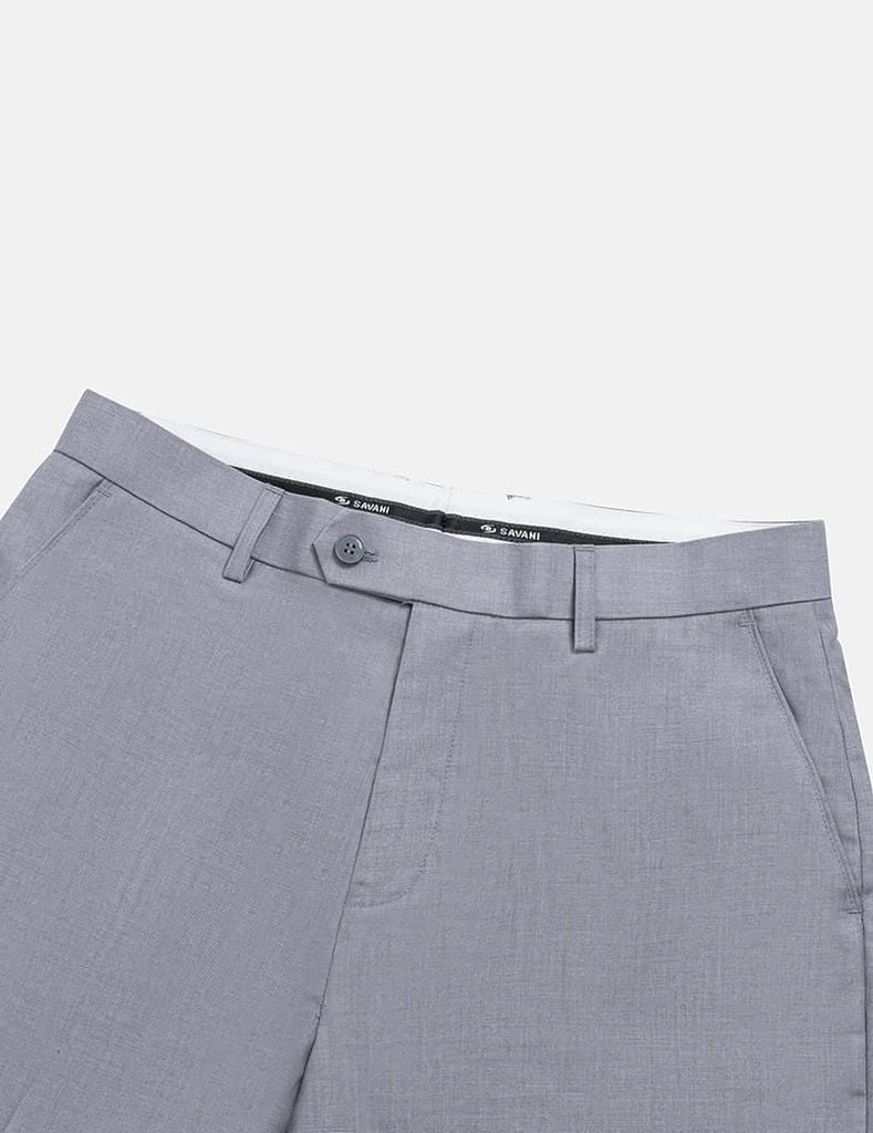 Quần short âu nam cạp quai nhê mác kim loại