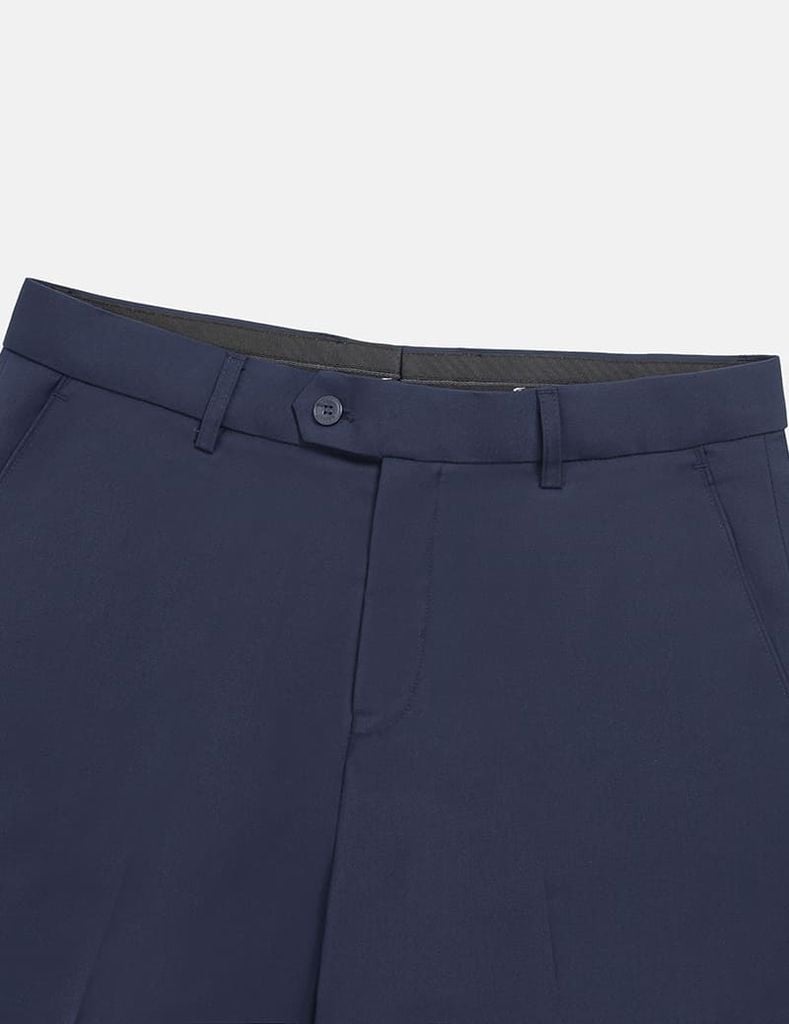 Quần short âu nam cạp quai nhê mác kim loại