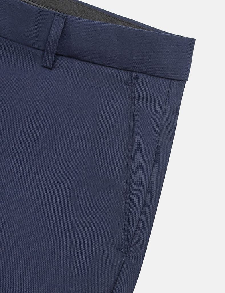 Quần short âu nam cạp quai nhê mác kim loại