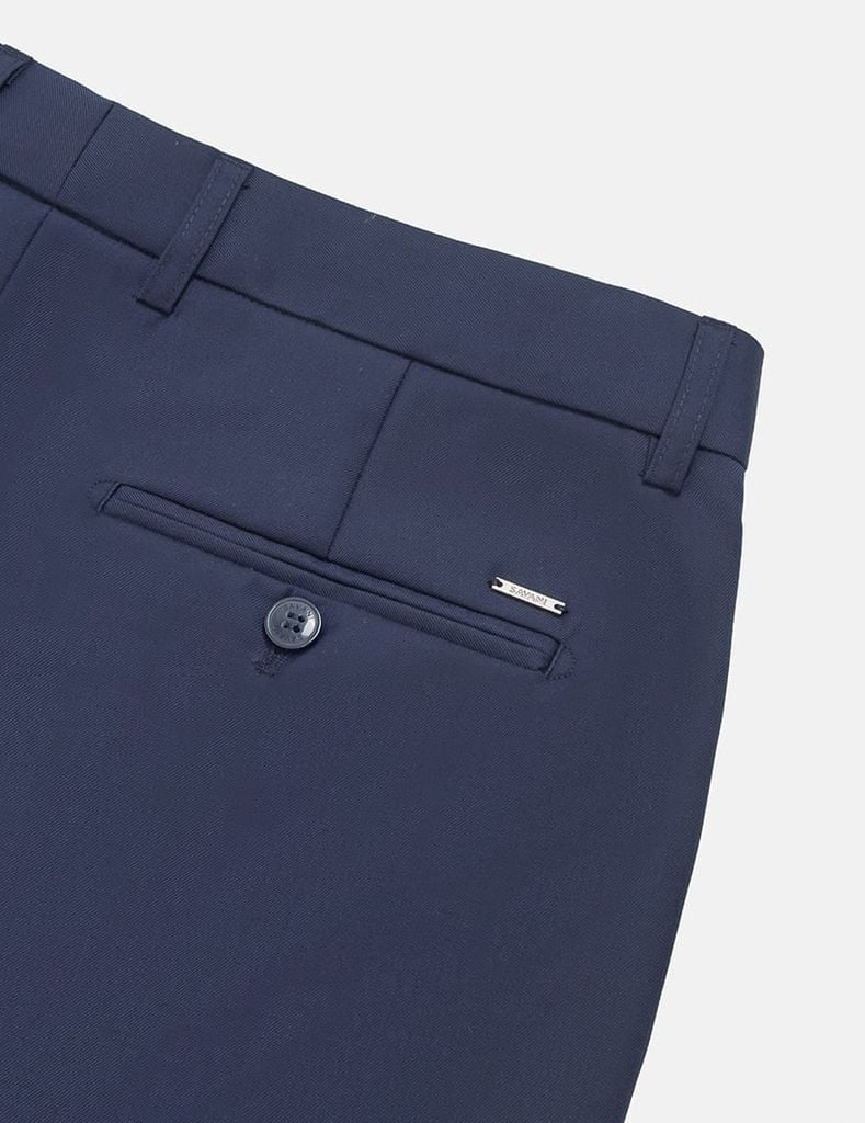 Quần short âu nam cạp quai nhê mác kim loại