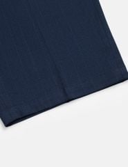 Quần short âu nam túi chéo vải kẻ