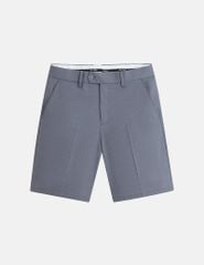 Quần short âu nam túi chéo vải kẻ
