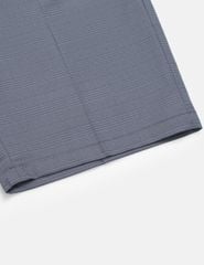 Quần short âu nam túi chéo vải kẻ