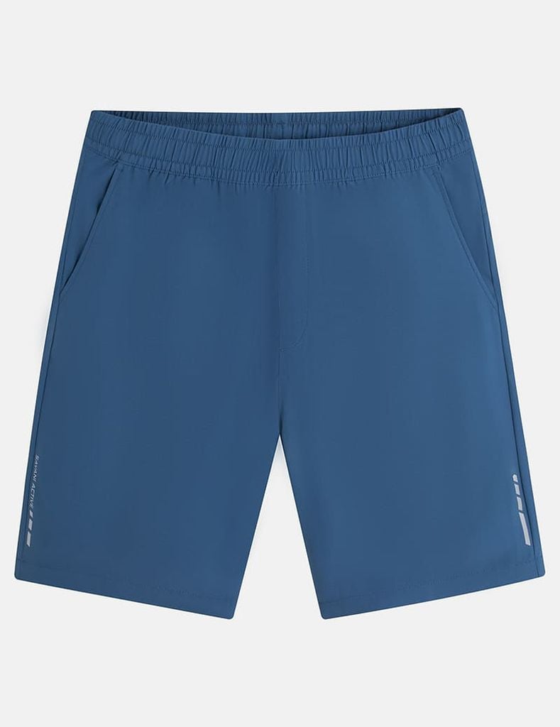 Quần short gió cạp chun nam dáng ôm vừa