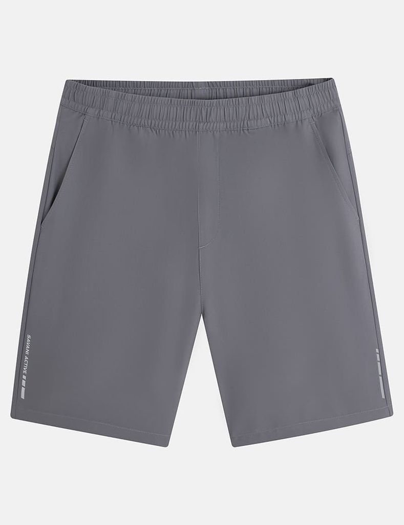 Quần short gió cạp chun nam dáng ôm vừa