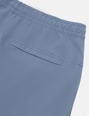 Quần short gió nam cạp chun phối can dọc quần