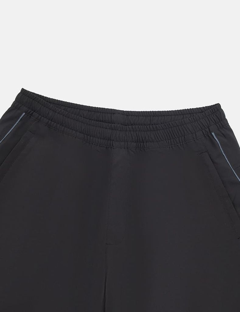 Quần short gió nam cạp chun phối can dọc quần