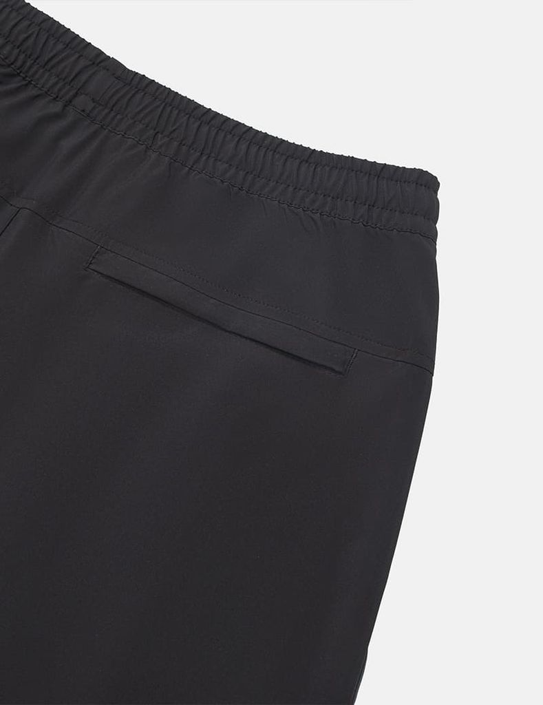 Quần short gió nam cạp chun phối can dọc quần