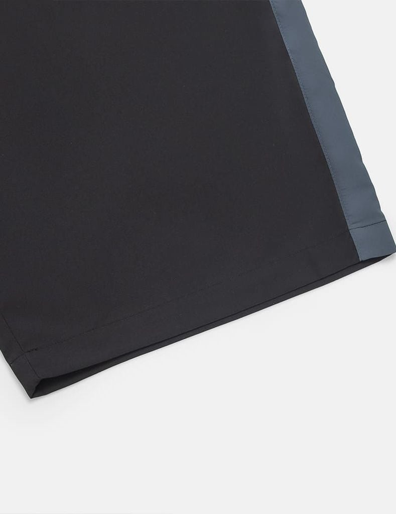 Quần short gió nam cạp chun phối can dọc quần