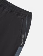 Quần short gió nam cạp chun phối can dọc quần