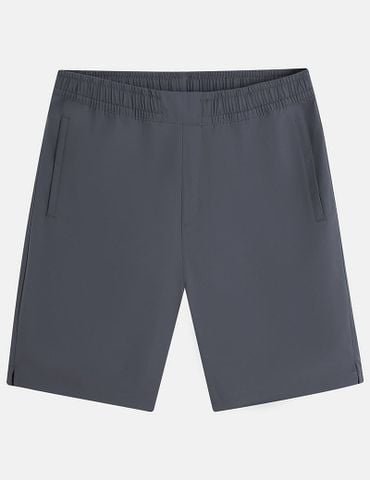 Quần short gió nam cạp chun in trang trí ốp túi sau