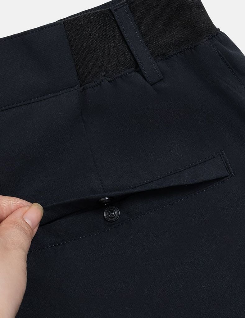 Quần short gió cạp âu chun bản 2 bên sườn