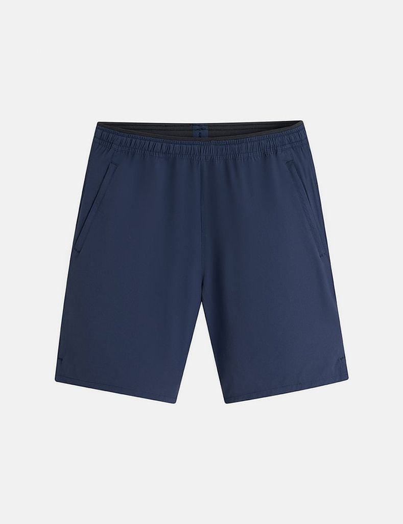 Quần short gió nam cạp chun gấu xẻ