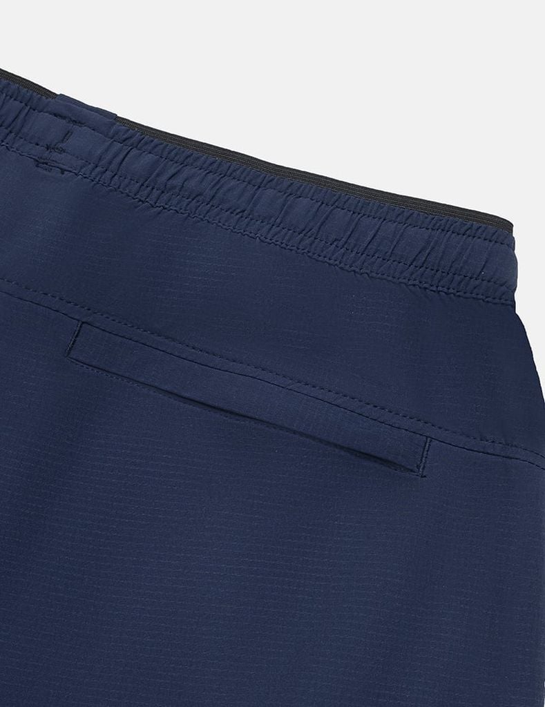 Quần short gió nam cạp chun gấu xẻ