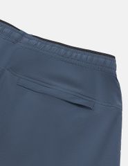 Quần short gió nam cạp chun gấu xẻ