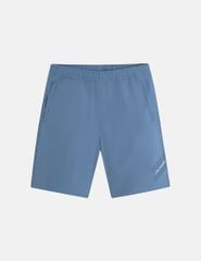 Quần short gió nam cạp chun in ống trái