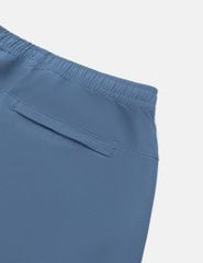 Quần short gió nam cạp chun in ống trái