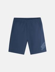 Quần short gió nam cạp chun in ống trái