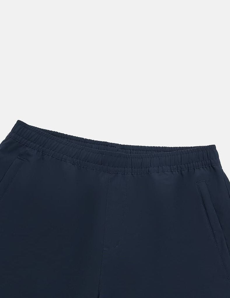 Quần short gió nam cạp chun in ống trái