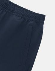 Quần short gió nam cạp chun in ống trái