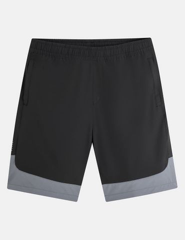 Quần short gió nam cạp chun phối màu