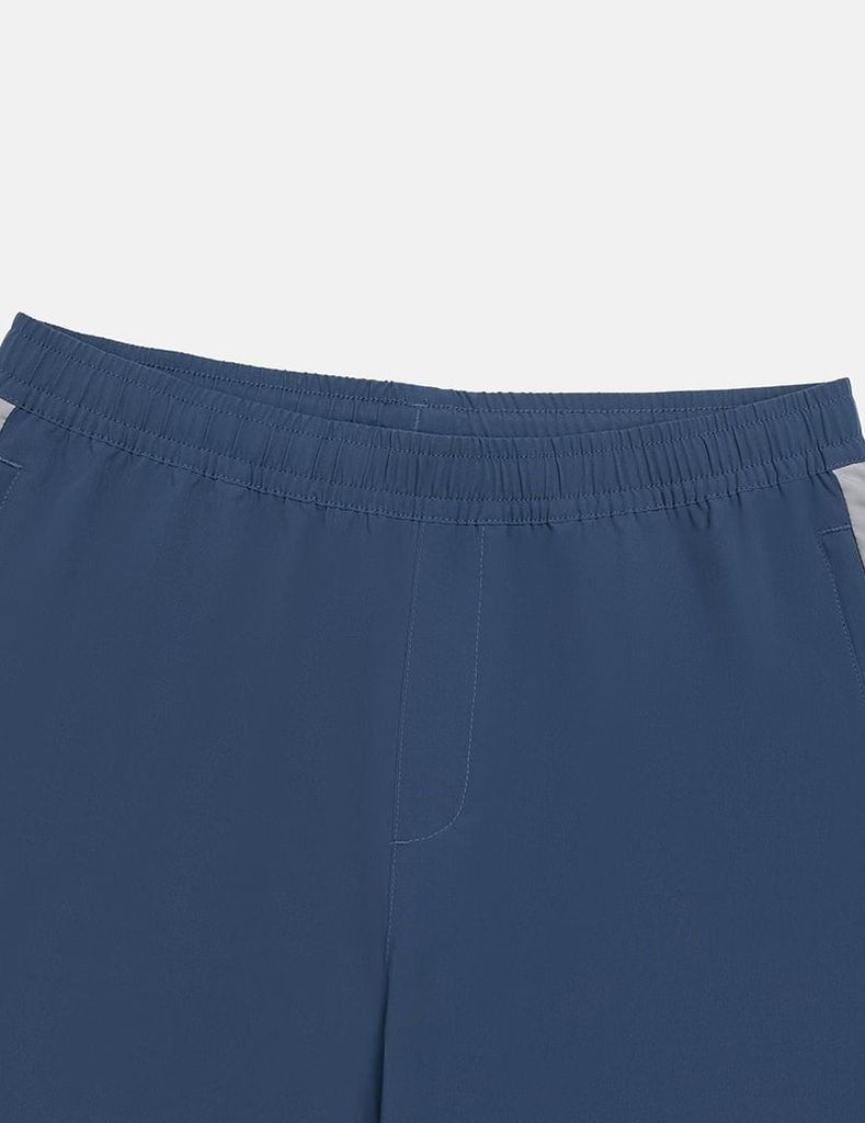 Quần short gió cạp chun nam phối 2 bên hông quần