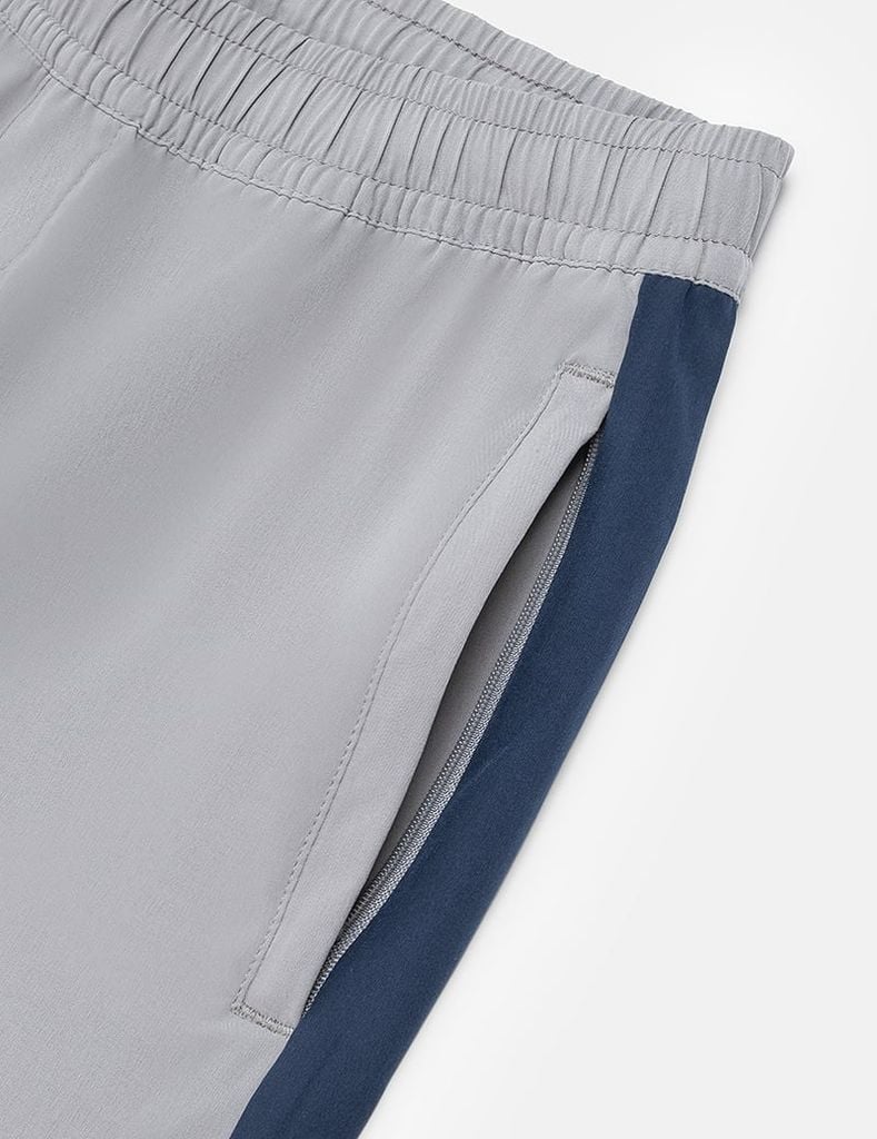 Quần short gió cạp chun nam phối 2 bên hông quần