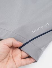 Quần short gió cạp chun nam phối 2 bên hông quần