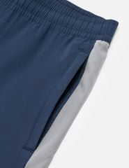 Quần short gió cạp chun nam phối 2 bên hông quần