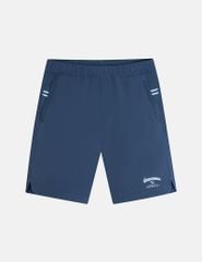 Quần short gió cạp chun in 2 bên sườn nam