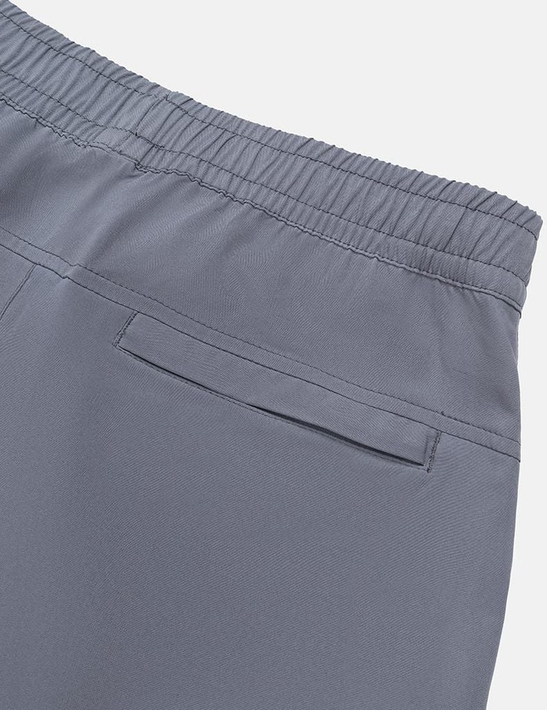 Quần short gió nam cạp chun in gấu trái