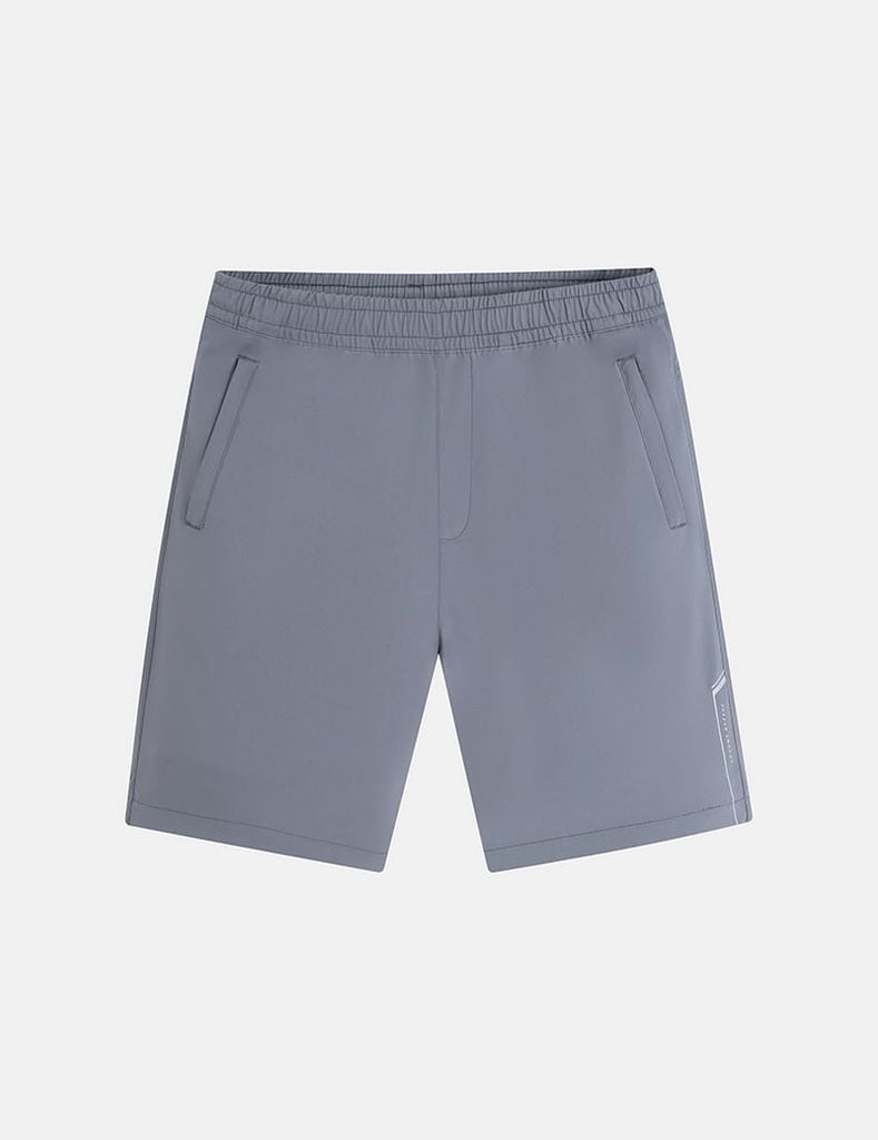 Quần short gió nam cạp chun in gấu trái