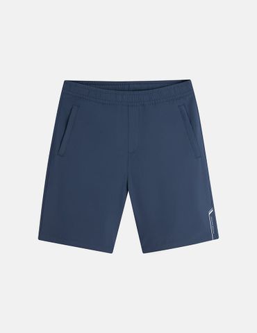 Quần short gió nam cạp chun in gấu trái