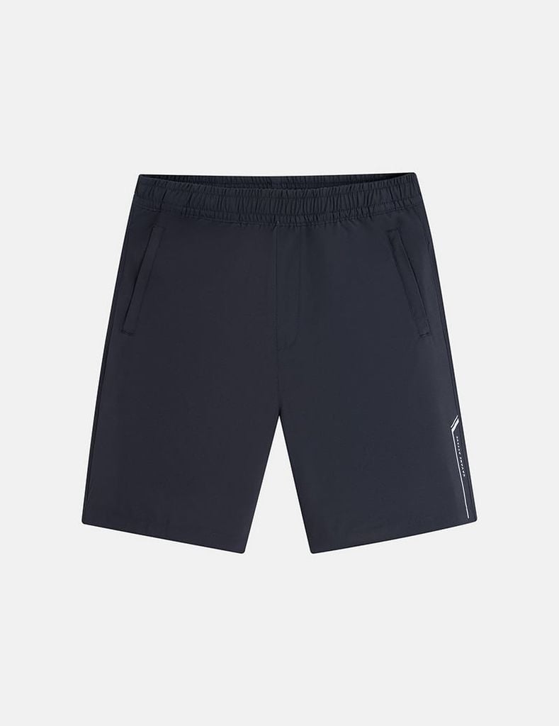 Quần short gió nam cạp chun in gấu trái