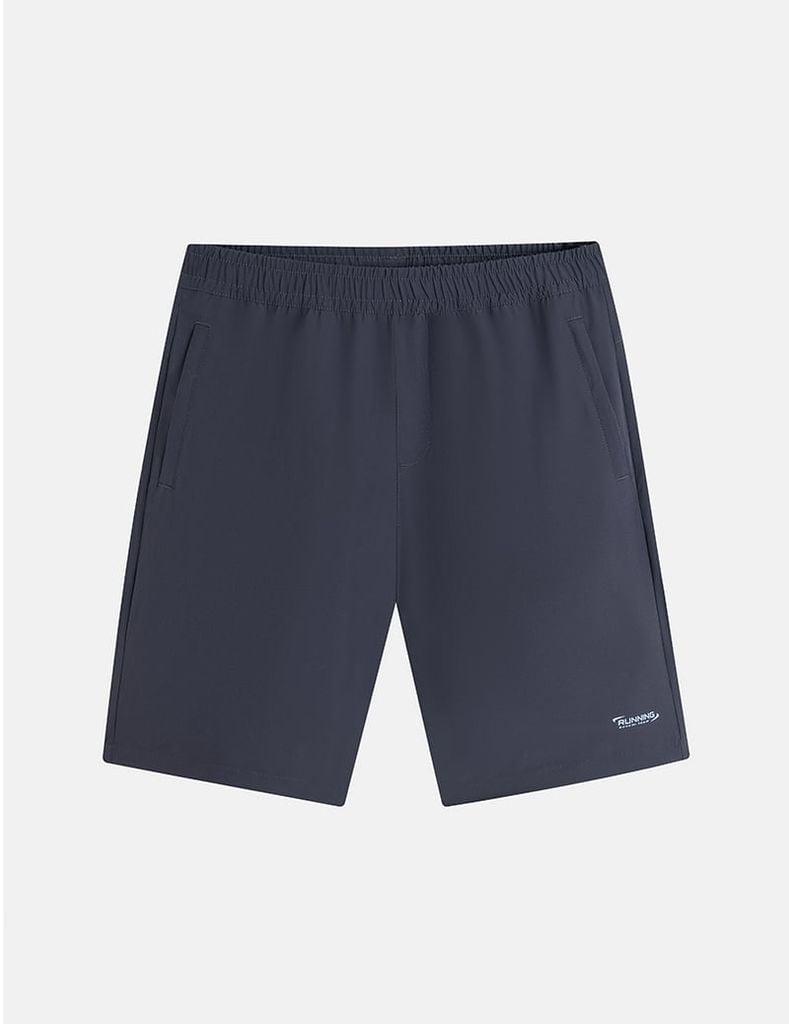 Quần short gió nam cạp chun in gấu quần