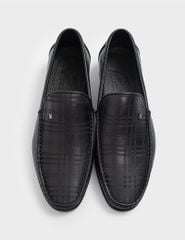 Giày loafer nam vân kẻ sọc