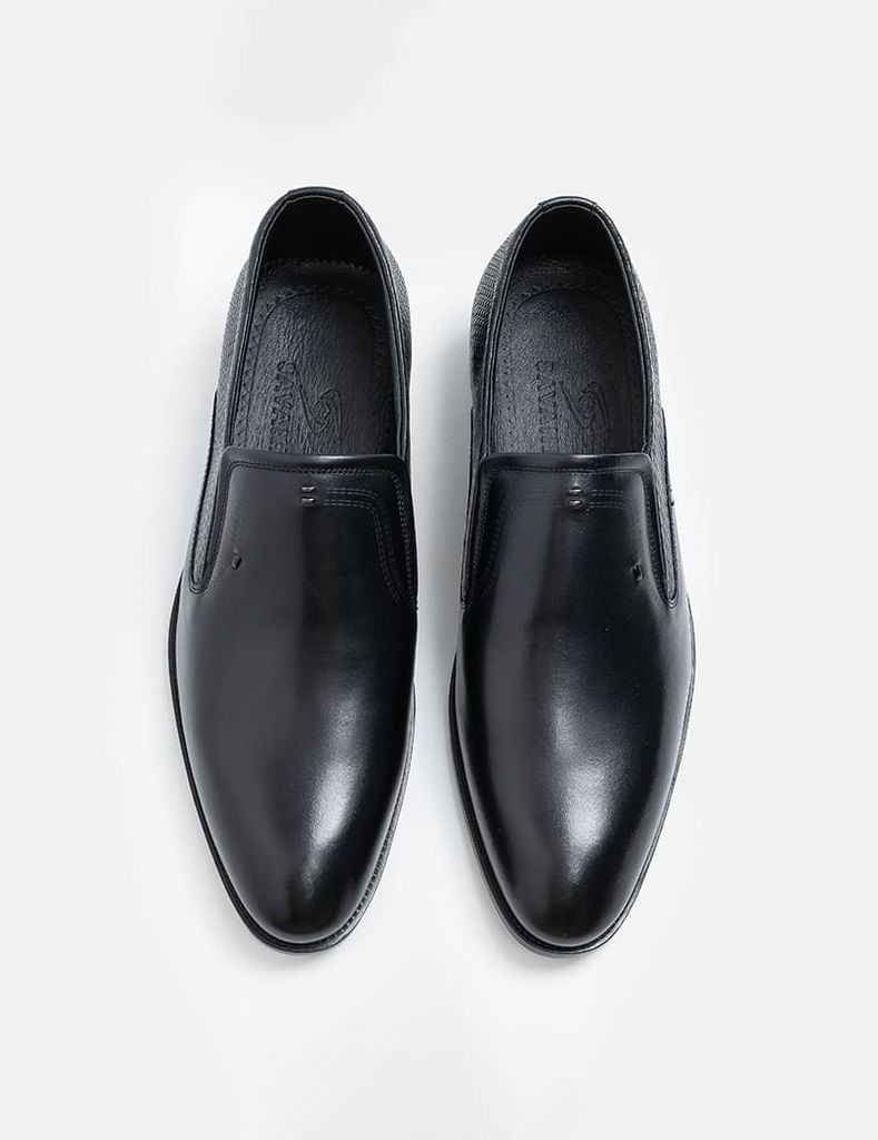 Giày loafer nam vân trơn