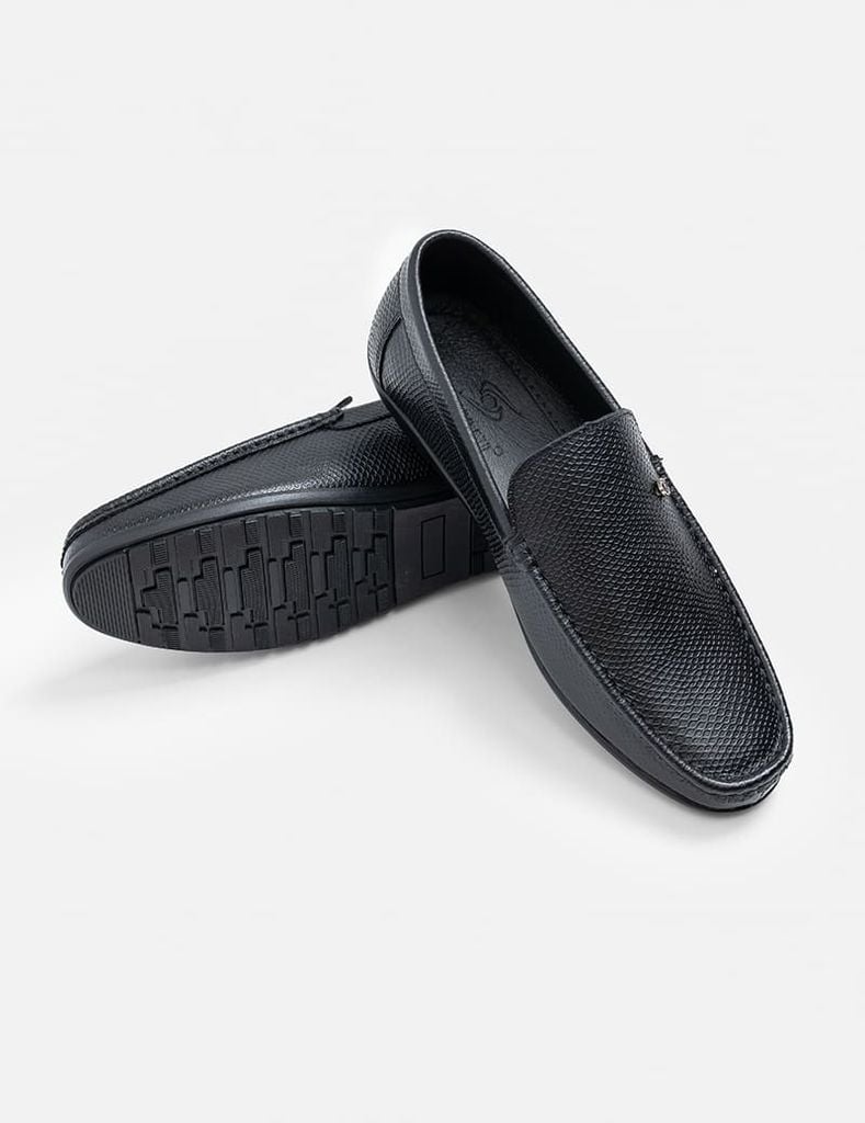 Giày mocca nam vân trăn