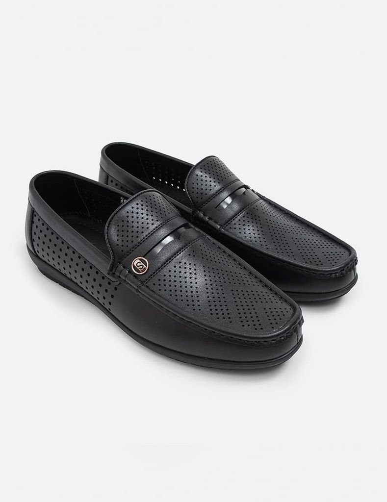 Giày da Mocca nam thông thoáng