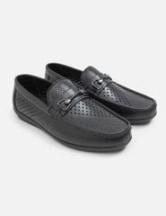 Giày da nam khóa ngang trang trí