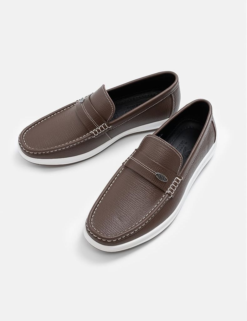 Giày nam slip on vân sóng