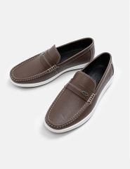 Giày nam slip on vân sóng