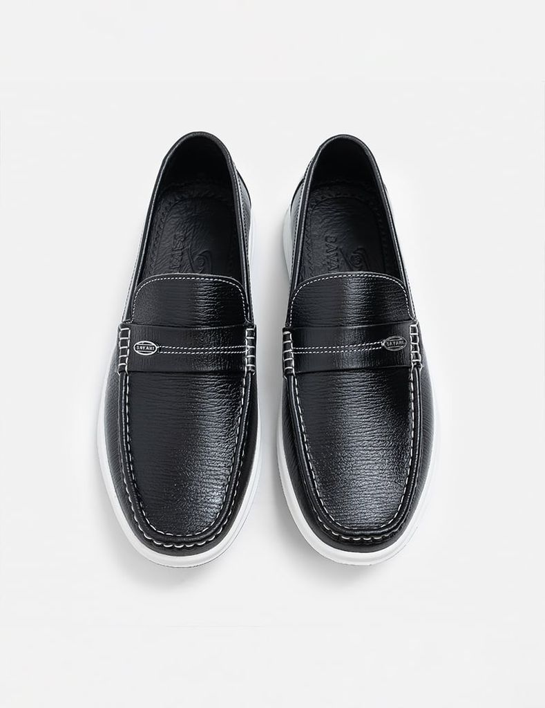 Giày nam slip on vân sóng