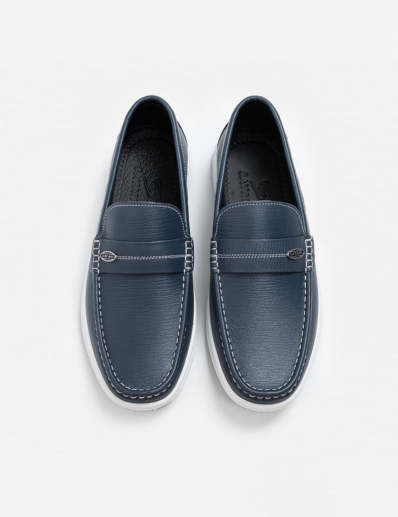 Giày nam slip on vân sóng
