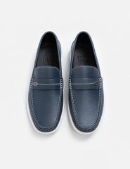 Giày nam slip on vân sóng