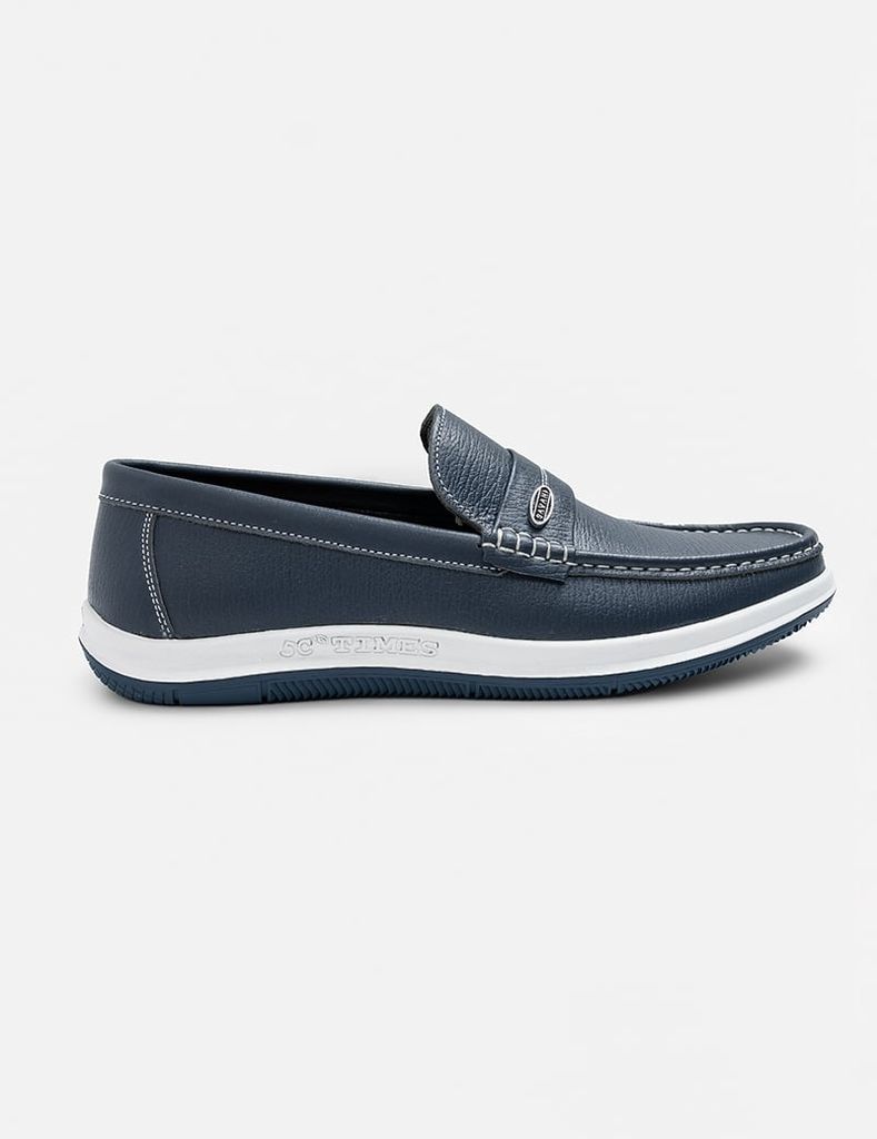 Giày nam slip on vân sóng
