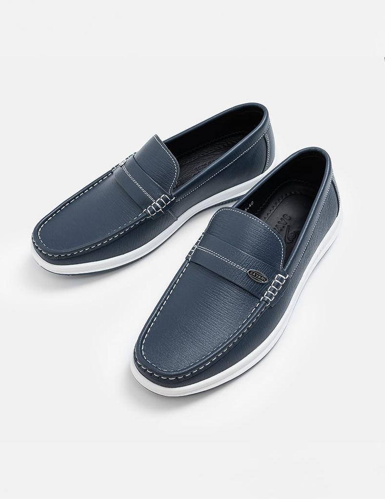 Giày nam slip on vân sóng